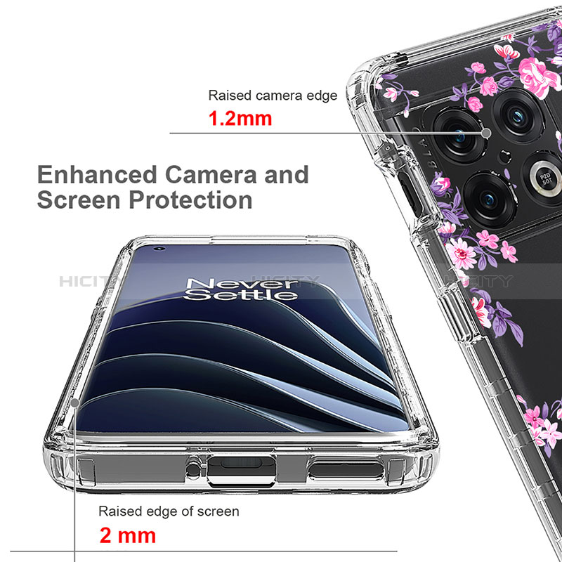 Coque Ultra Fine Transparente Souple Housse Etui 360 Degres Avant et Arriere JX1 pour OnePlus 10 Pro 5G Plus