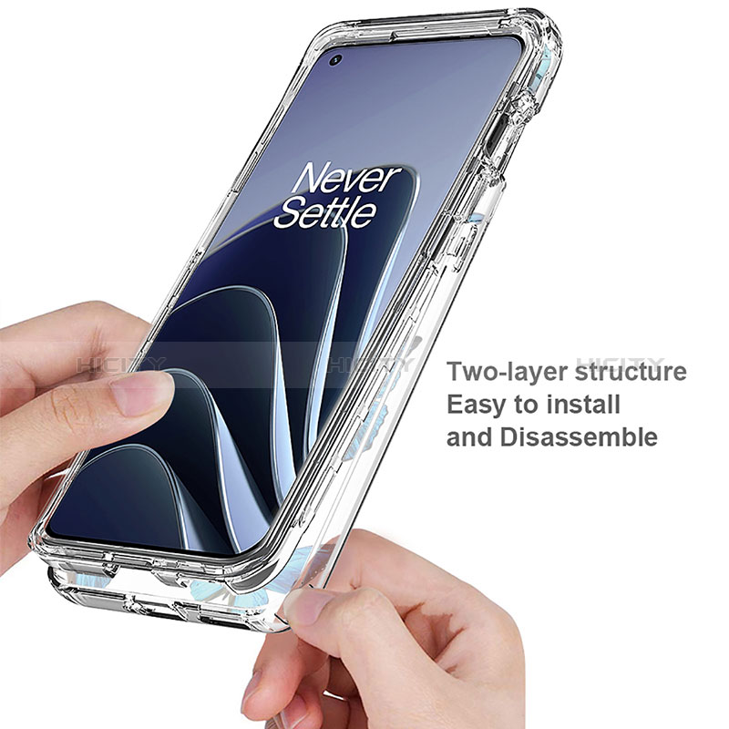 Coque Ultra Fine Transparente Souple Housse Etui 360 Degres Avant et Arriere JX1 pour OnePlus 10 Pro 5G Plus