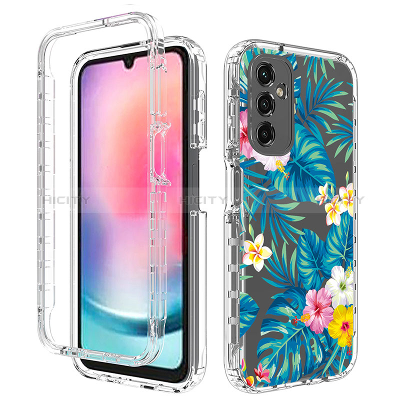 Coque Ultra Fine Transparente Souple Housse Etui 360 Degres Avant et Arriere pour Samsung Galaxy A25 5G Plus