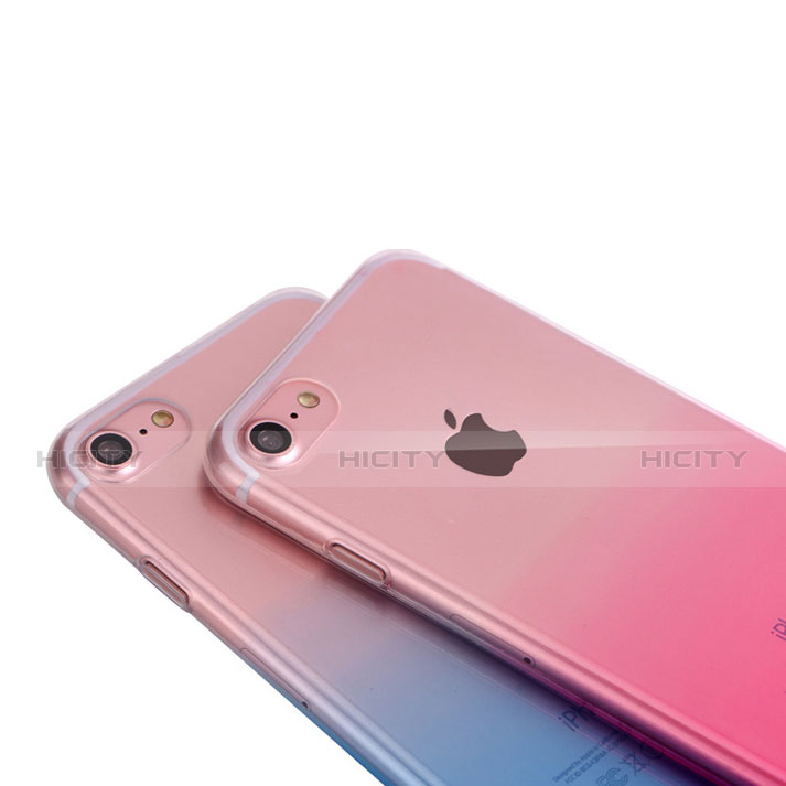 Coque Ultra Fine Transparente Souple Housse Etui Degrade G01 pour Apple iPhone 7 Plus