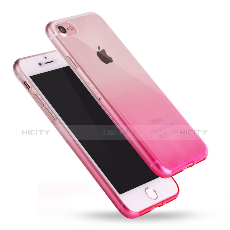 Coque Ultra Fine Transparente Souple Housse Etui Degrade G01 pour Apple iPhone 8 Plus