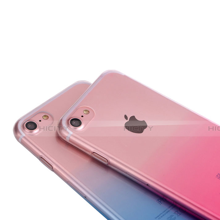 Coque Ultra Fine Transparente Souple Housse Etui Degrade G01 pour Apple iPhone SE (2020) Plus