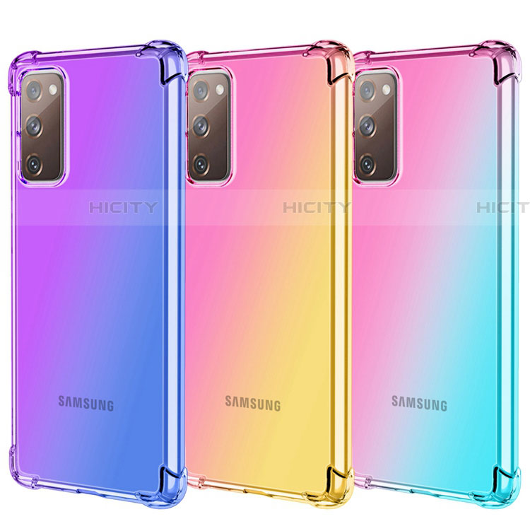 Coque Ultra Fine Transparente Souple Housse Etui Degrade G01 pour Samsung Galaxy S20 FE 4G Plus