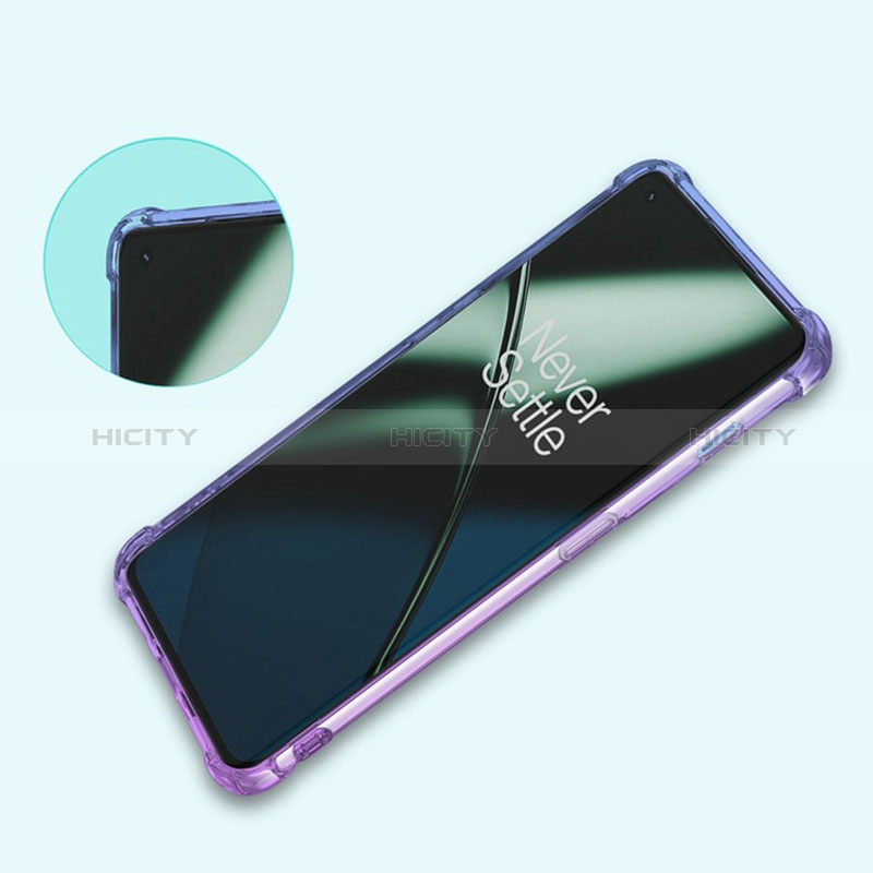 Coque Ultra Fine Transparente Souple Housse Etui Degrade pour OnePlus Ace 2 5G Plus
