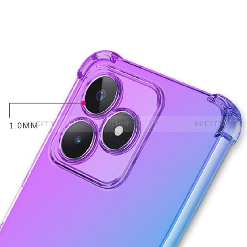 Coque Ultra Fine Transparente Souple Housse Etui Degrade pour Realme C53 Plus