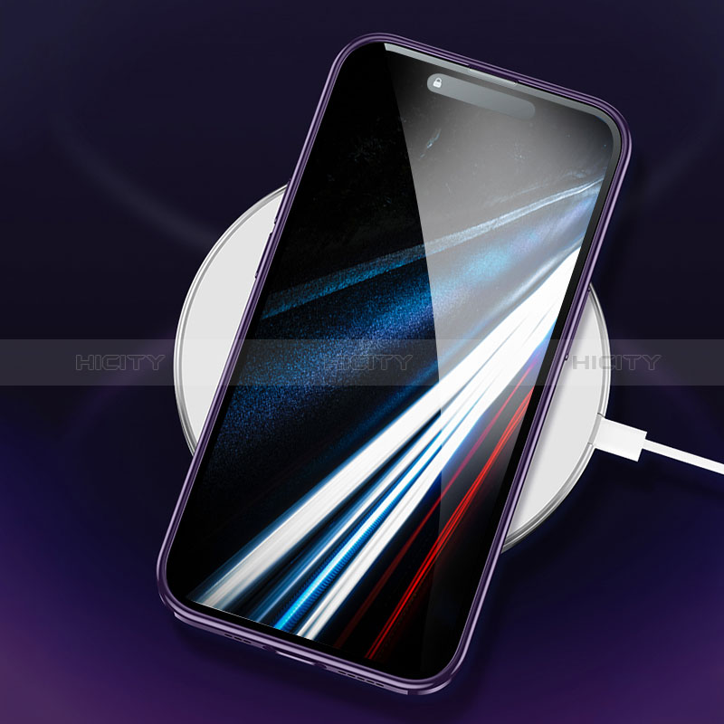 Coque Ultra Slim Silicone Souple Transparente avec Mag-Safe Magnetic Magnetique LD2 pour Apple iPhone 14 Pro Max Plus