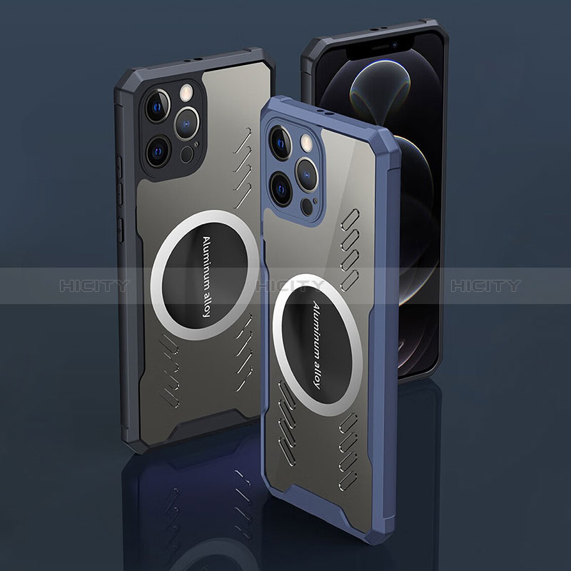 Coque Ultra Slim Silicone Souple Transparente avec Mag-Safe Magnetic Magnetique XD1 pour Apple iPhone 14 Plus