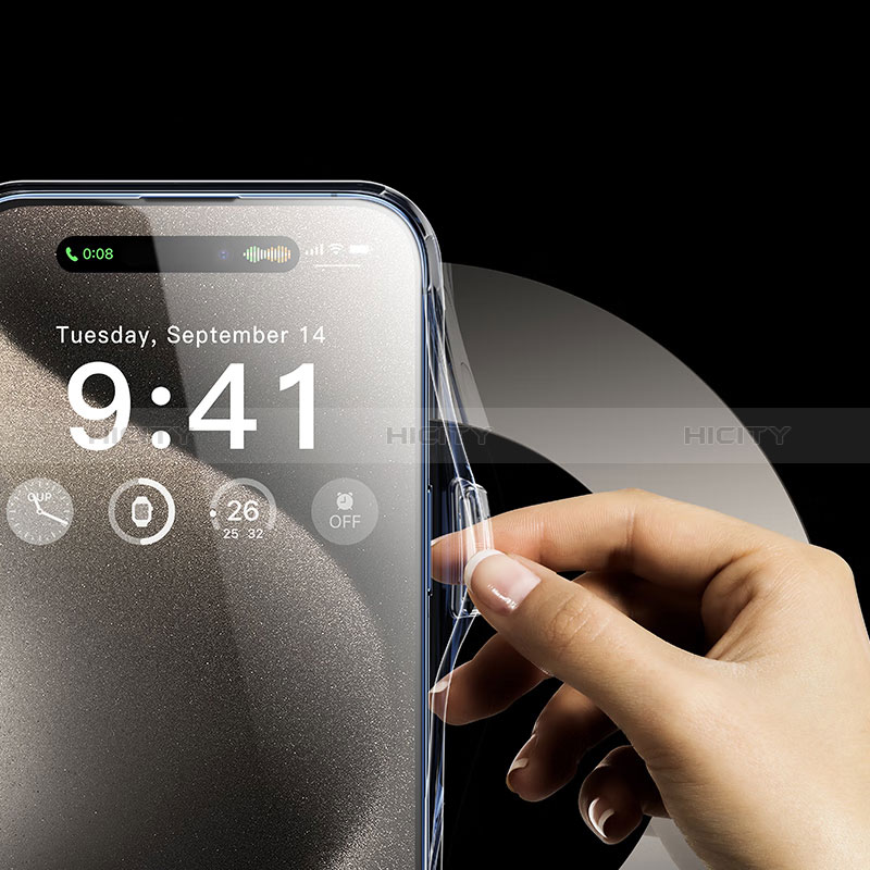 Coque Ultra Slim Silicone Souple Transparente avec Mag-Safe Magnetic Magnetique XD4 pour Apple iPhone 13 Pro Clair Plus