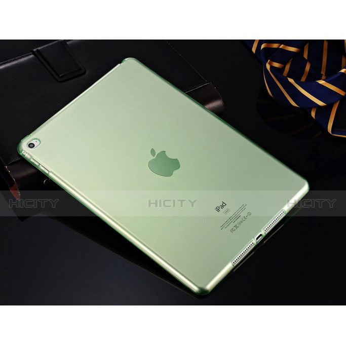 Coque Ultra Slim Silicone Souple Transparente pour Apple iPad Mini 4 Vert Plus