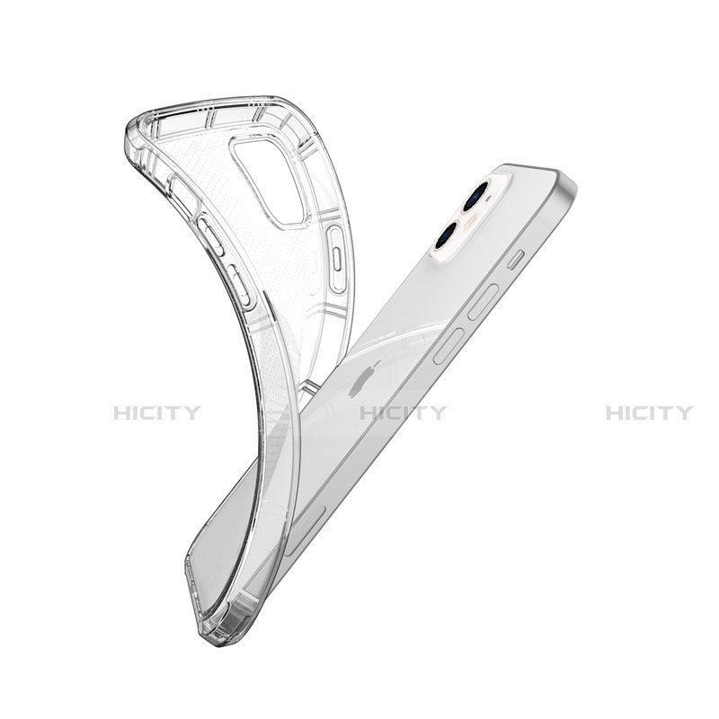 Coque Ultra Slim Silicone Souple Transparente pour Apple iPhone 12 Mini Clair Plus