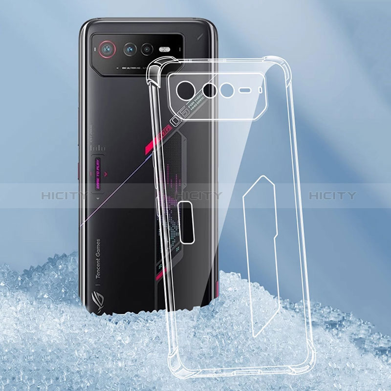 Coque Ultra Slim Silicone Souple Transparente pour Asus ROG Phone 6 Clair Plus