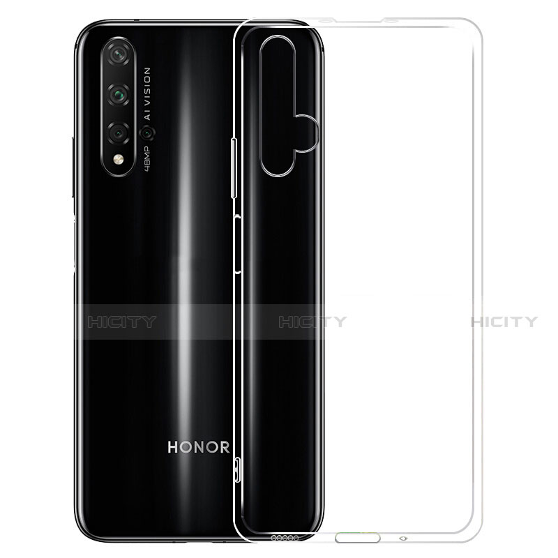 Coque Ultra Slim Silicone Souple Transparente pour Huawei Honor 20 Clair Plus