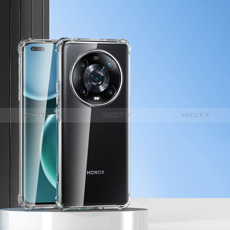 Coque Ultra Slim Silicone Souple Transparente pour Huawei Honor Magic4 Pro 5G Clair Plus