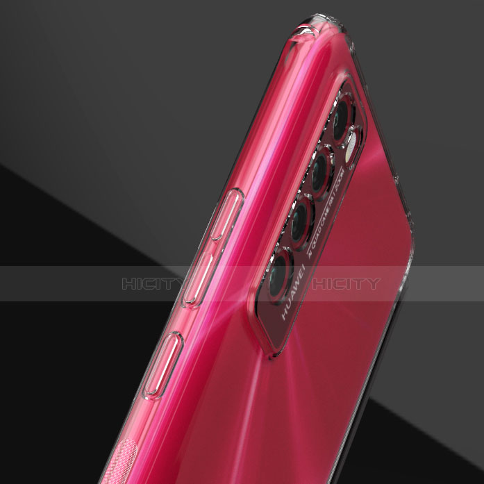Coque Ultra Slim Silicone Souple Transparente pour Huawei Nova 7 5G Clair Plus