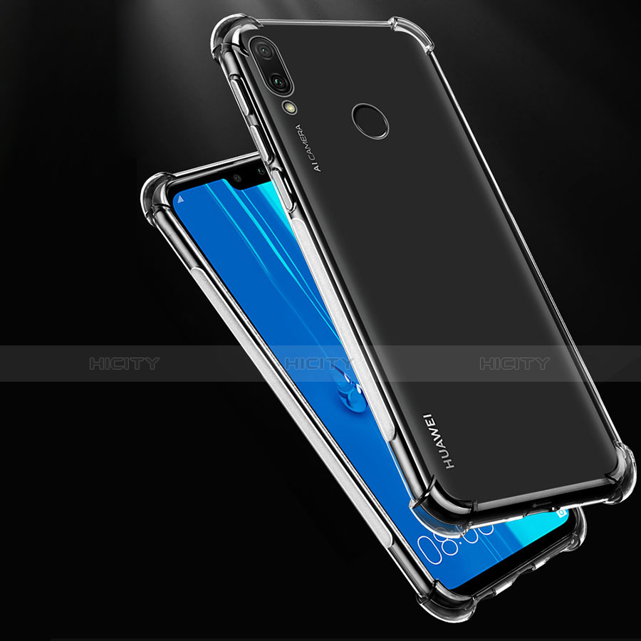 Coque Ultra Slim Silicone Souple Transparente pour Huawei Y9 (2019) Clair Plus