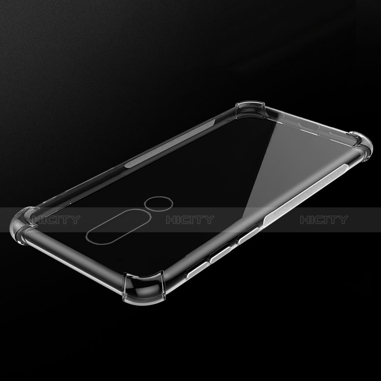 Coque Ultra Slim Silicone Souple Transparente pour Nokia X5 Clair Plus