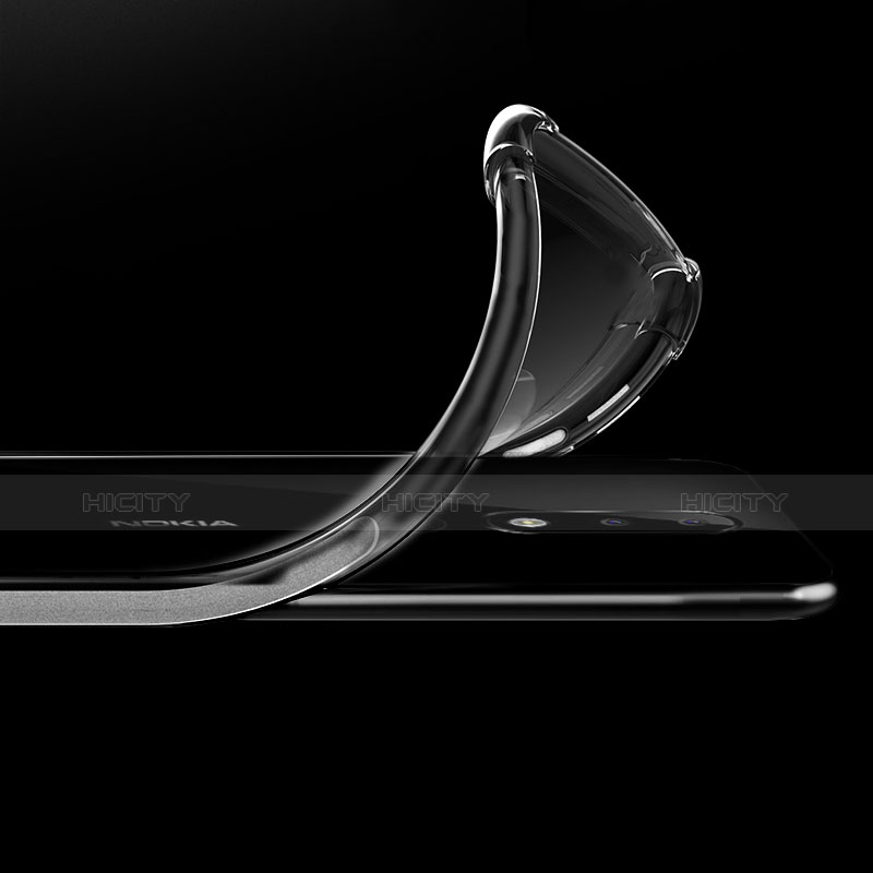 Coque Ultra Slim Silicone Souple Transparente pour Nokia X5 Clair Plus