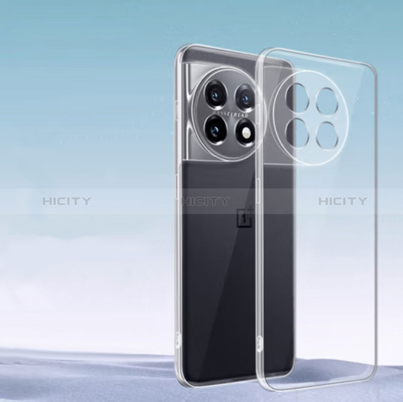 Coque Ultra Slim Silicone Souple Transparente pour OnePlus 11R 5G Clair Plus