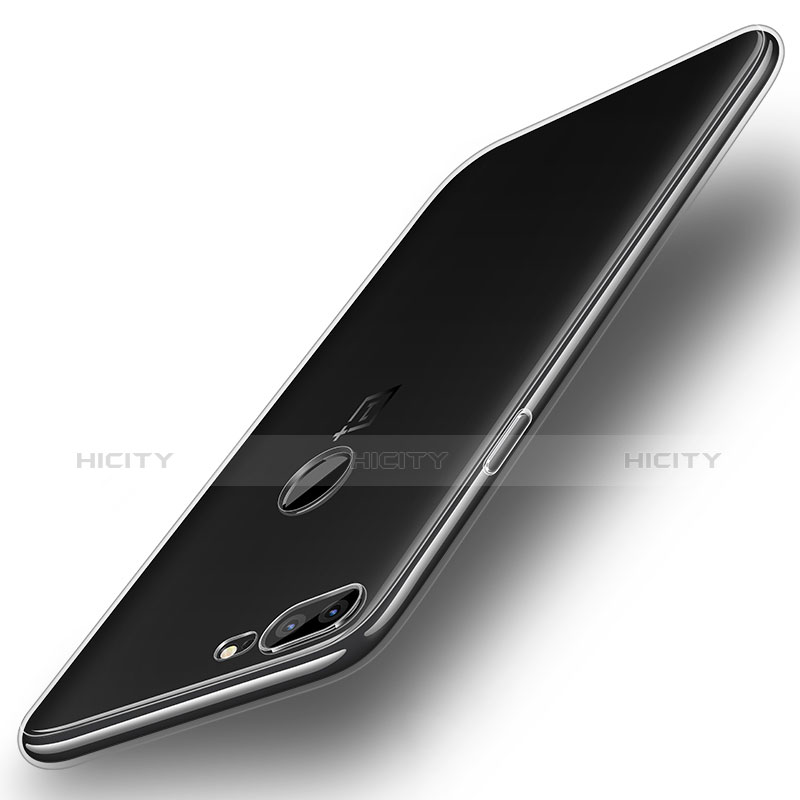 Coque Ultra Slim Silicone Souple Transparente pour OnePlus 5T A5010 Clair Plus