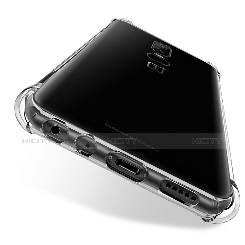 Coque Ultra Slim Silicone Souple Transparente pour OnePlus 6 Clair Plus