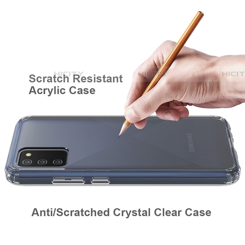 Coque Ultra Slim Silicone Souple Transparente pour Samsung Galaxy A03s Clair Plus