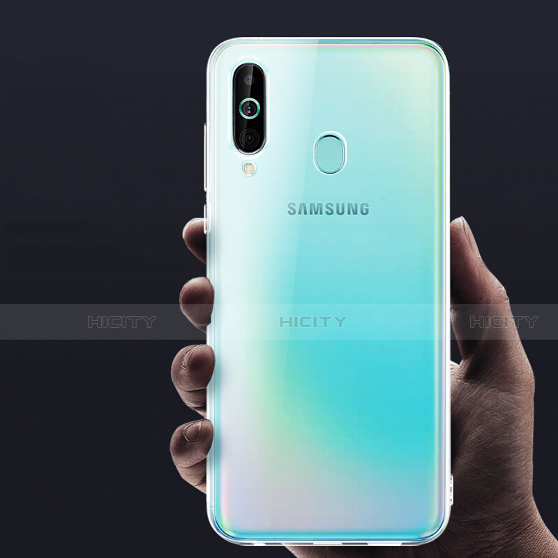 Coque Ultra Slim Silicone Souple Transparente pour Samsung Galaxy A60 Clair Plus