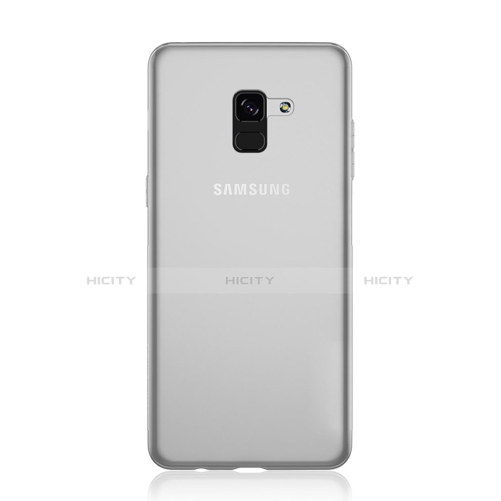 Coque Ultra Slim Silicone Souple Transparente pour Samsung Galaxy A8 (2018) A530F Clair Plus