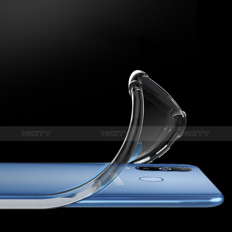 Coque Ultra Slim Silicone Souple Transparente pour Samsung Galaxy A8s SM-G8870 Clair Plus