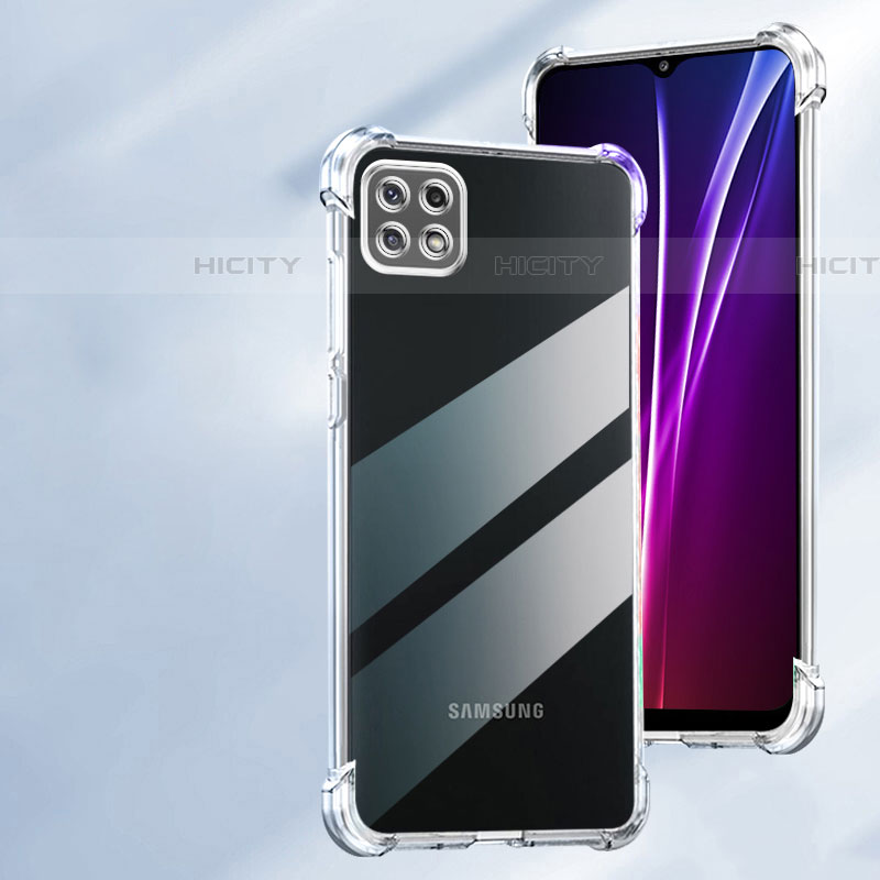 Coque Ultra Slim Silicone Souple Transparente pour Samsung Galaxy F42 5G Clair Plus