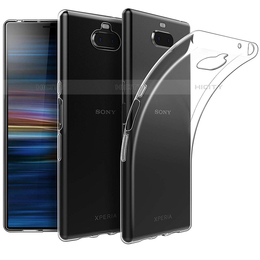 Coque Ultra Slim Silicone Souple Transparente pour Sony Xperia 10 Plus Clair Plus