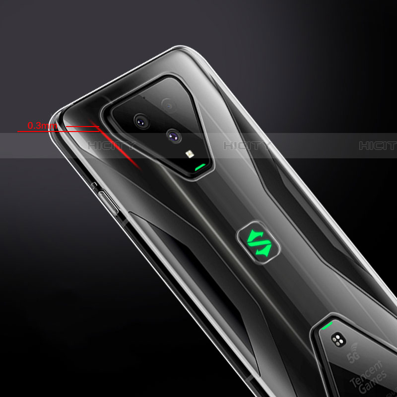 Coque Ultra Slim Silicone Souple Transparente pour Xiaomi Black Shark 3 Pro Clair Plus