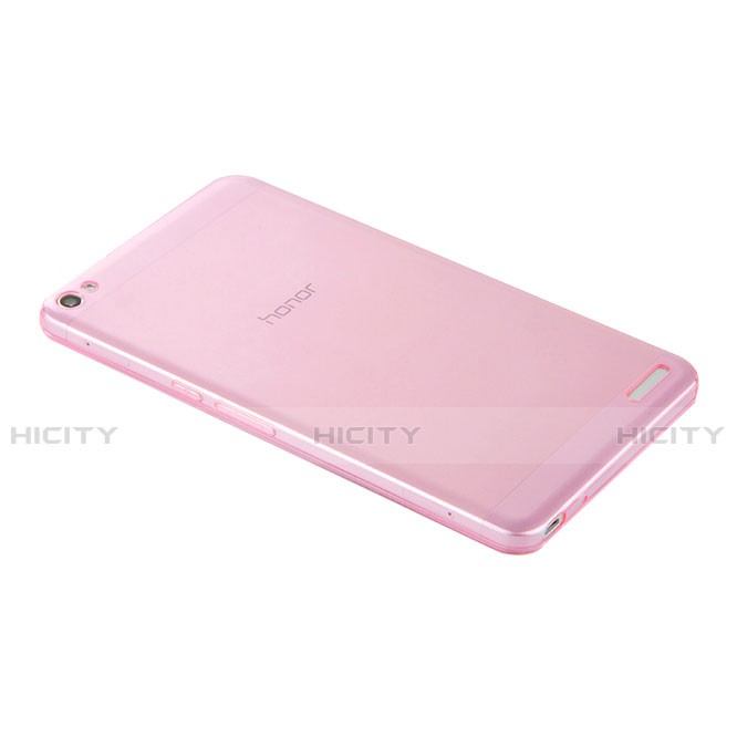 Coque Ultra Slim TPU Souple Transparente pour Huawei MediaPad X2 Rose Plus