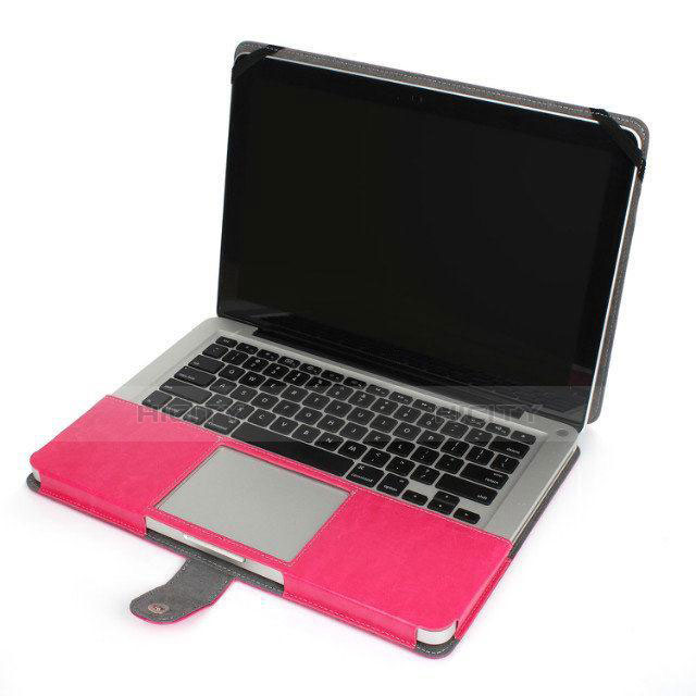 Double Pochette Housse Cuir L24 pour Apple MacBook 12 pouces Plus