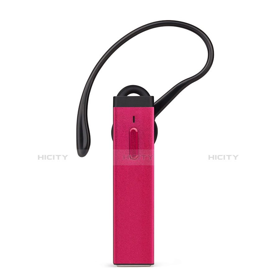 Ecouteur Casque Sport Bluetooth Stereo Intra-auriculaire Sans fil Oreillette H44 Rose Rouge Plus
