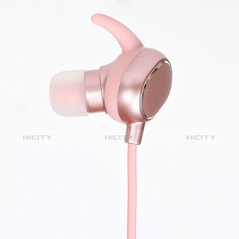 Ecouteur Sport Bluetooth Stereo Casque Intra-auriculaire Sans fil Oreillette H43 Rose Plus