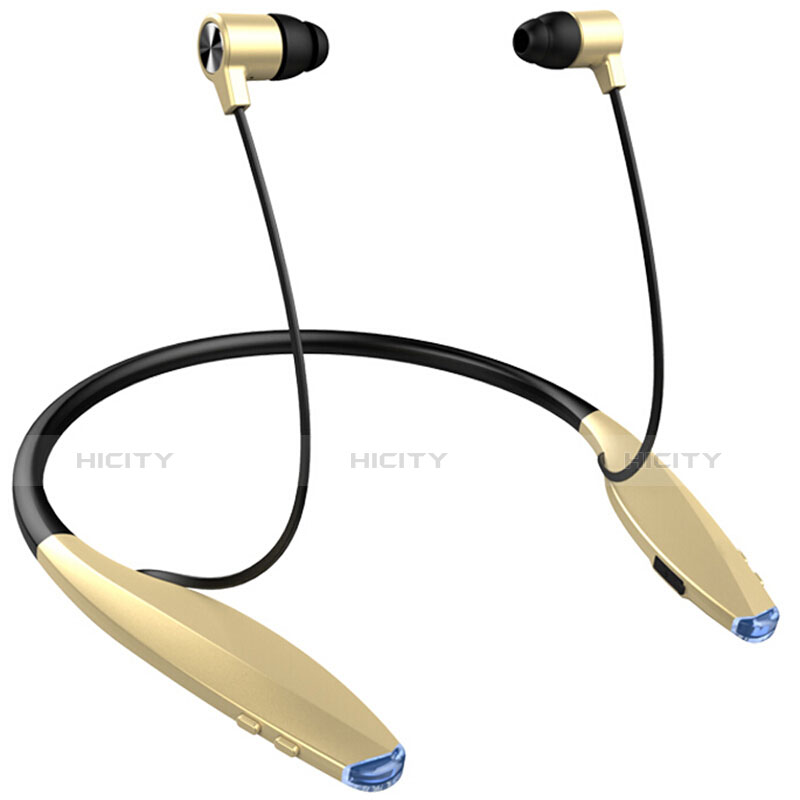 Ecouteur Sport Bluetooth Stereo Casque Intra-auriculaire Sans fil Oreillette H51 Or Plus