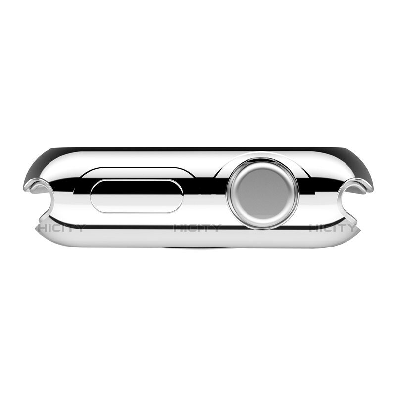 Etui Bumper Luxe Aluminum Metal A01 pour Apple iWatch 2 38mm Argent Plus
