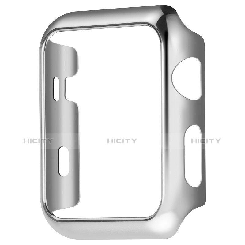 Etui Bumper Luxe Aluminum Metal C03 pour Apple iWatch 2 42mm Argent Plus
