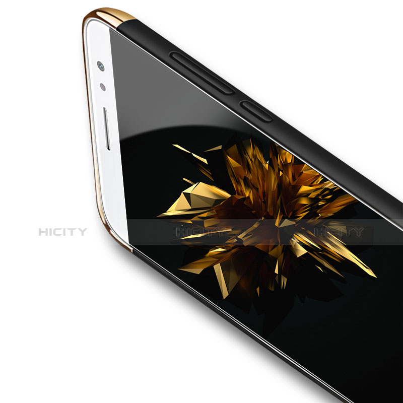 Etui Bumper Luxe Metal et Plastique M01 pour Huawei G9 Plus Noir Plus