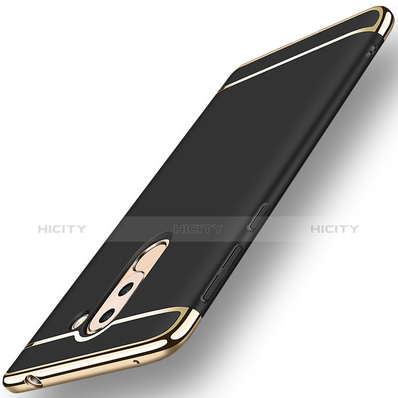 Etui Bumper Luxe Metal et Plastique M02 pour Huawei Mate 9 Lite Noir Plus