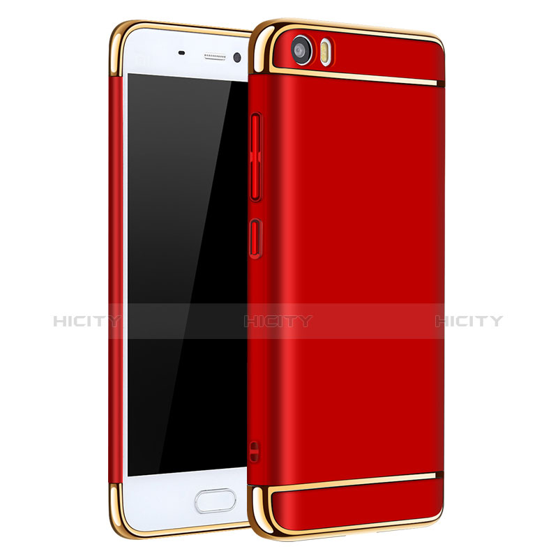 Etui Bumper Luxe Metal et Plastique pour Xiaomi Mi 5 Rouge Plus