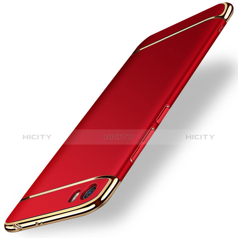 Etui Bumper Luxe Metal et Plastique pour Xiaomi Mi 5 Rouge Plus
