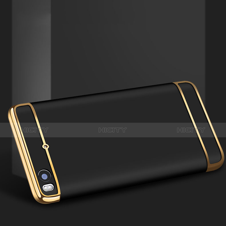 Etui Bumper Luxe Metal et Plastique pour Xiaomi Mi 5S Noir Plus
