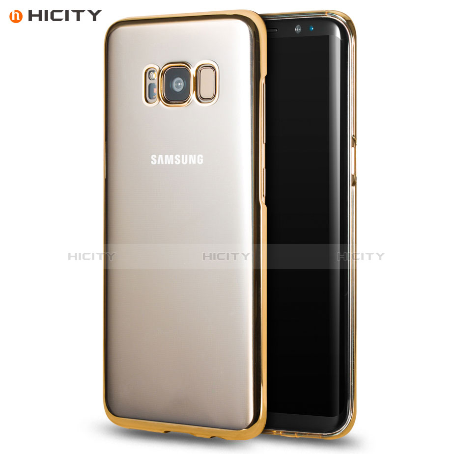 Etui Contour Silicone Transparente Gel pour Samsung Galaxy S8 Plus Or Plus