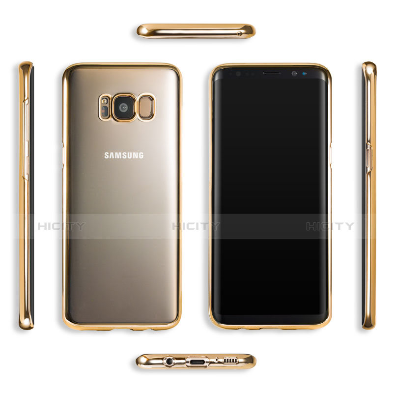 Etui Contour Silicone Transparente Gel pour Samsung Galaxy S8 Plus Or Plus