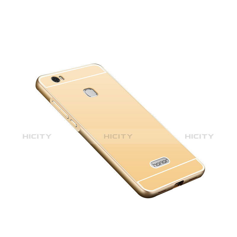 Etui Luxe Aluminum Metal pour Huawei Honor Note 8 Or Plus