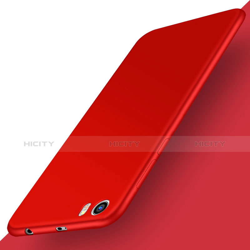 Etui Plastique Rigide Mat et Support Bague Anneau pour Xiaomi Mi 5 Rouge Plus