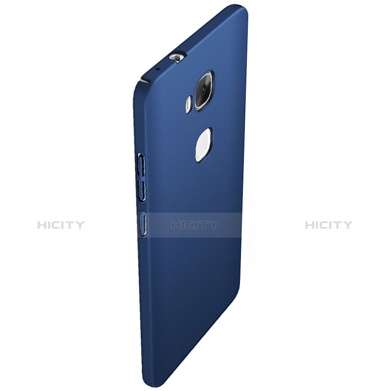 Etui Plastique Rigide Mat M01 pour Huawei GR5 Bleu Plus