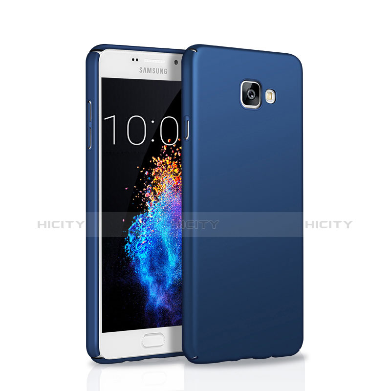 Etui Plastique Rigide Mat M01 pour Samsung Galaxy A5 (2016) SM-A510F Bleu Plus