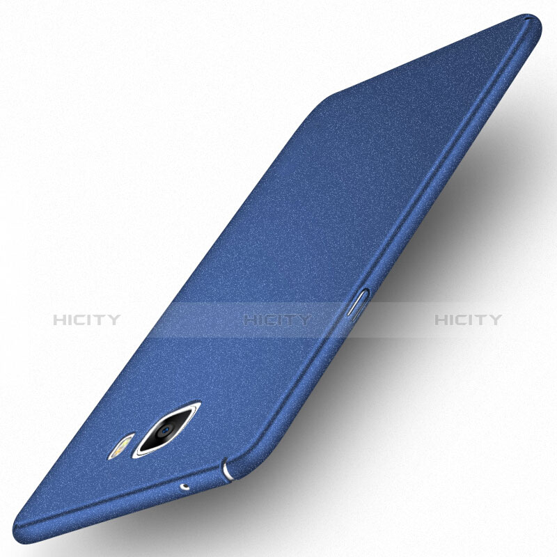 Etui Plastique Rigide Mat M01 pour Samsung Galaxy A9 (2016) A9000 Bleu Plus